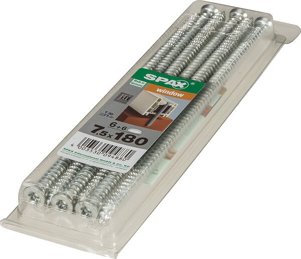 SPAXFRANCE - SPAX CHASSIS PVC 7.5x180 6 + CAP - large