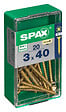 SPAXFRANCE - SPAX TF PZ 3x40 YELLOX 20 PC - vignette