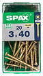 SPAXFRANCE - SPAX TF PZ 3x40 YELLOX 20 PC - vignette