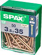 SPAXFRANCE - SPAX TF PZ 3.5x35 YELLOX 50 PC - vignette