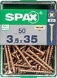 SPAXFRANCE - SPAX TF PZ 3.5x35 YELLOX 50 PC - vignette
