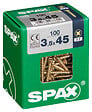 SPAXFRANCE - SPAX TF PZ 3.5x45 YELLOX 100 PC - vignette