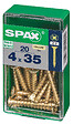 SPAXFRANCE - SPAX TF PZ 4x35 YELLOX 20 PC - vignette