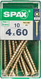 SPAXFRANCE - SPAX TF PZ 4x60 YELLOX 10 PC - vignette