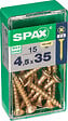 SPAXFRANCE - SPAX TF PZ 4.5x35 YELLOX 15 PC - vignette