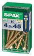 SPAXFRANCE - SPAX TF PZ 4.5x45 YELLOX 10 PC - vignette