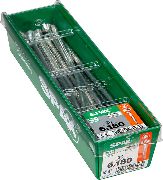 SPAXFRANCE - SPAX TF TX 6x180 WIROX 20 PC - large
