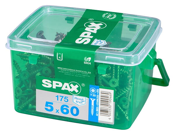 SPAXFRANCE - SPAX INOX TF HKB 5x60 TX 175 PC - large