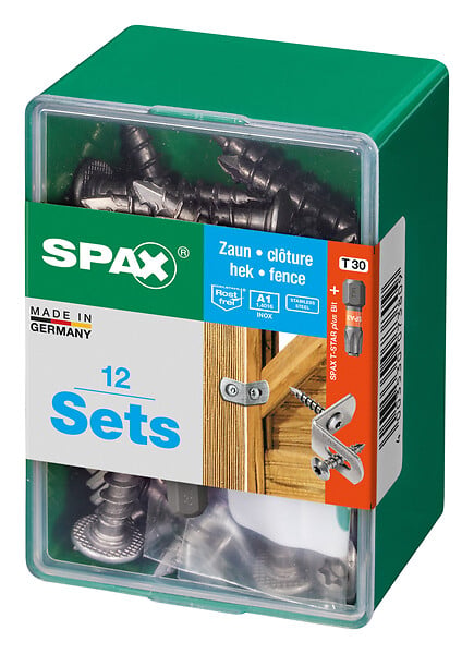 SPAXFRANCE - SPAX CONNECT CLOTURE 7x35 TX 12 SETS - large