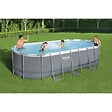 BESTWAY - Piscine hors sol 549x274x122cm avec bâche échelle diffuseur - vignette