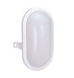 TIBELEC - HARIS Hublot ovale blanc IP54 8W - L.113 X H.165MM - vignette
