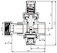 WATTS - Watts SFR® Groupe de sécurité standard pour chauffe-eau, Raccordement femelle Ø 3/4” (2252550) - vignette