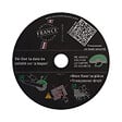 NORTON - Disq tronc.fin  plat extreme metal/inox 115 x 1 x 22,22 - vignette
