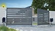 GENIUS BY FAAC - Compas Kit 24 V Genius By Faac - Compas - Kit Motorisation Portail Battant - Portails En Bois, Alu, Acier, Pvc (avec Renfort) - vignette