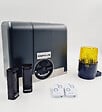 GENIUS BY FAAC - Blizzard Kit 400 C Enc 24 V - Genius By Faac Blizzard - Kit Motorisation Portail Coulissant - Portails En Bois, Alu, Acier, Pvc (avec Renfort) - vignette