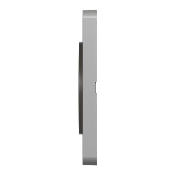 SCHNEIDER ELECTRIC - Odace Touch, plaque Wenge avec liseré Alu 1 poste - large