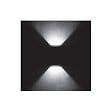ASLO - Applique murale extérieure Lampe LED 2x7W 3000K blanc chaud IP65 ASLO - vignette