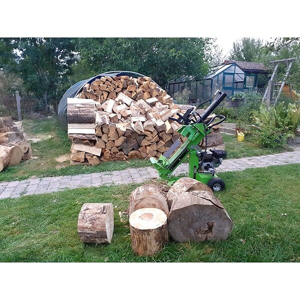 VITO - Fendeuse à bois thermique 12 tonnes Bûches Longueur 52cm Ø30cm Moteur essence 4T 7CV VITO - large