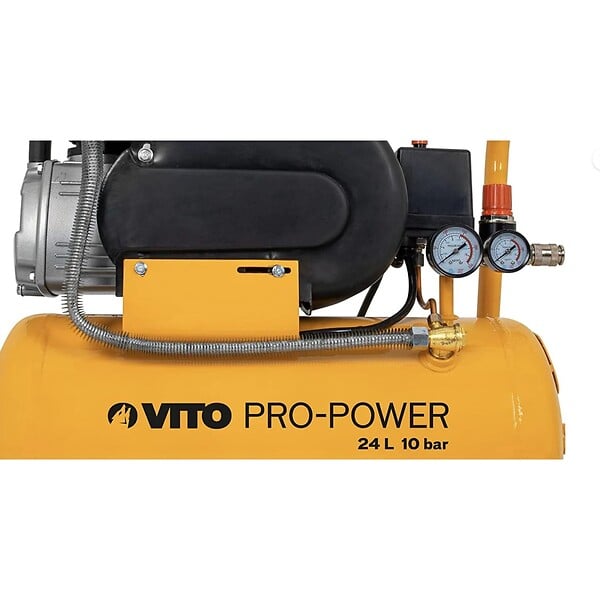 VITO - Compresseur d'air Silencieux 24 Litres 10 bar 2,5CV 145 PSI 2.5 CV VITO - large
