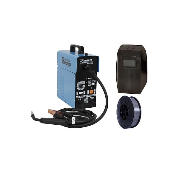 AWELCO - Poste à souder Mig Sans Gaz portable Mig one + fil fourré + Accessoires AWELCO - large