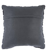 ATMOSPHERA - Coussin déhoussable en Fourrure Gris foncé 45 x 45 cm - vignette