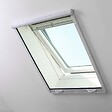 VOLET-MOUSTIQUAIRE - Moustiquaire enroulable alu blanc pour fenêtre de toit L 140 cm x H 150 cm - vignette