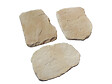 NEXTERIA - Pas japonais calcara 50x35 -ep3,5cm ivoire - vignette