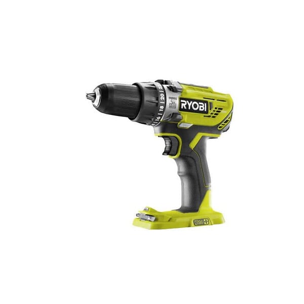 RYOBI - Perceuse-visseuse à percussion RYOBI 18V One+ - 2 Batteries 1.5Ah - 1 Chargeur - R18PD3-215S - large
