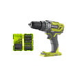 RYOBI - Pack RYOBI - Perceuse à  percussion R18PD3-0 - 18V One+ sans batterie ni chargeur - Coffret 38 accessoires perçage-vissage - porte embouts RAK38SDD - vignette