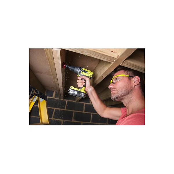 RYOBI - Pack RYOBI - Perceuse à  percussion R18PD3-0 - 18V One+ sans batterie ni chargeur - Coffret 38 accessoires perçage-vissage - porte embouts RAK38SDD - large