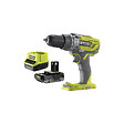 RYOBI - Pack RYOBI Perceuse à  percussion R18PD3-0 - 18V One+ - 1 Batterie 2.0Ah - 1 Chargeur rapide - vignette