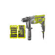 RYOBI - Pack RYOBI Perceuse à percussion RPD1010K - 1010W - coffret de 38 accessoires - RAK38DSDI2 - vignette