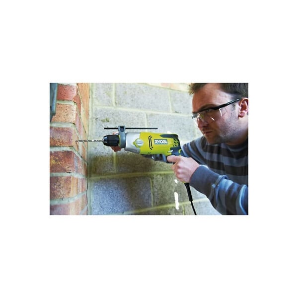 RYOBI - Pack RYOBI Perceuse à percussion RPD1010K - 1010W - coffret de 38 accessoires - RAK38DSDI2 - large
