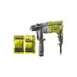 RYOBI - Pack RYOBI Perceuse à  percussion RPD1010K - 1010W - Coffret 32 accessoires - RAK32DDMIX - vignette