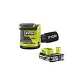 RYOBI - Pack RYOBI Ponceuse excentrique 18V One+ RROS18-0 - 1 Batterie 2.5Ah - 1 Chargeur rapide RC18120-125 - vignette