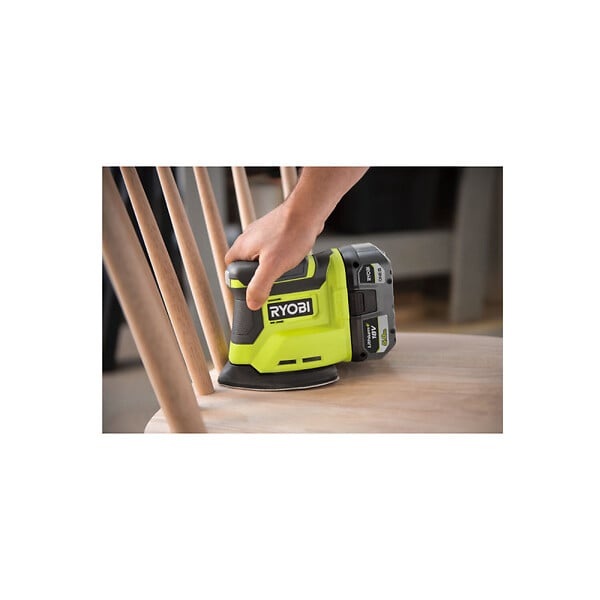 RYOBI - Pack RYOBI - Ponceuse triangulaire RPS18-0 - 18V One+ - sans batterie ni chargeur - Lot de 10 feuille abrasive SCS10A - Grain 60, 80 et 120 - large