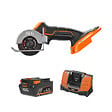 AEG - Pack AEG 18V - Mini scie multi-matériaux Brushless - Batterie 4.0 Ah - Chargeur - vignette