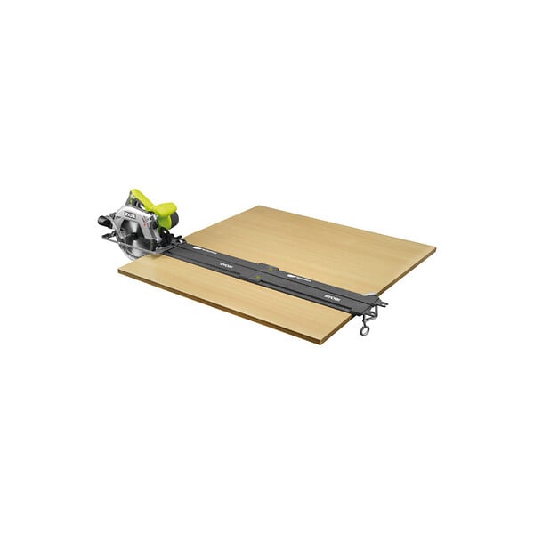 RYOBI - Pack RYOBI Scie circulaire RCS1600-K2B - 1600W - 66mm - 1 lame 48 dents - 1 lame 24 dents - guide de coupe - RAK03SR - large