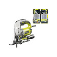 RYOBI - Pack RYOBI Scie sauteuse pendulaire RJS1050-KA5 - 680 W - 105mm - coffret de 20 lames - bois - métal - 75-100mm - RAK20JB - vignette