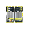 RYOBI - Pack RYOBI Scie sauteuse pendulaire RJS1050-KA5 - 680 W - 105mm - coffret de 20 lames - bois - métal - 75-100mm - RAK20JB - vignette