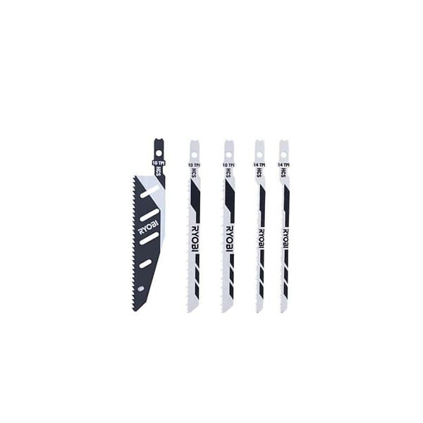 RYOBI - Pack RYOBI Scie sauteuse pendulaire - 680 W - 105mm - lot de 5 lames - 100mm - RAK05JSBFC - large