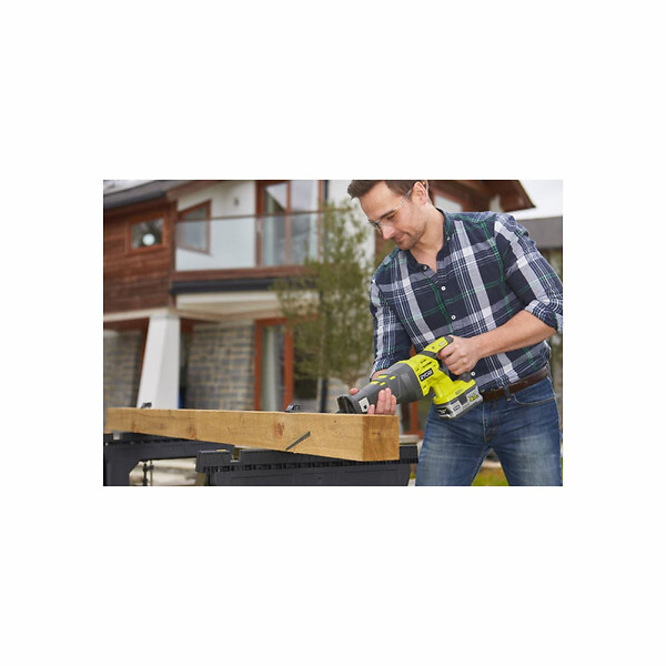 RYOBI - Pack RYOBI - Scie sabre R18RS-0 - 18V One+ - sans batterie ni chargeur - Lot de 3 lames RAK3RBWM spéciales scie sabre - large