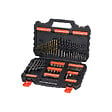BLACK+DECKER - Coffret de perçage - serrage BLACK et DECKER - 109 pcs - A7200-XJ - vignette