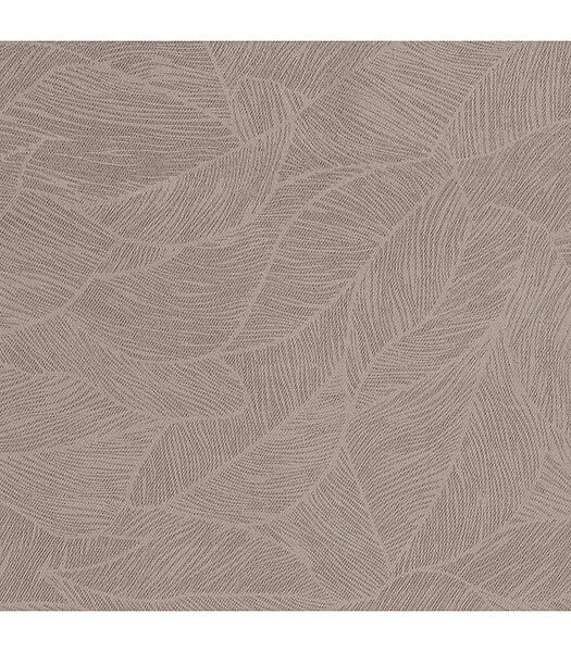 ATMOSPHERA - Rideau à œillets Occultant Beige Lin Feuille en relief 140 x 260 cm - large