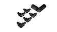 BURGER - Kit angle black pour main courante & tubes - vignette