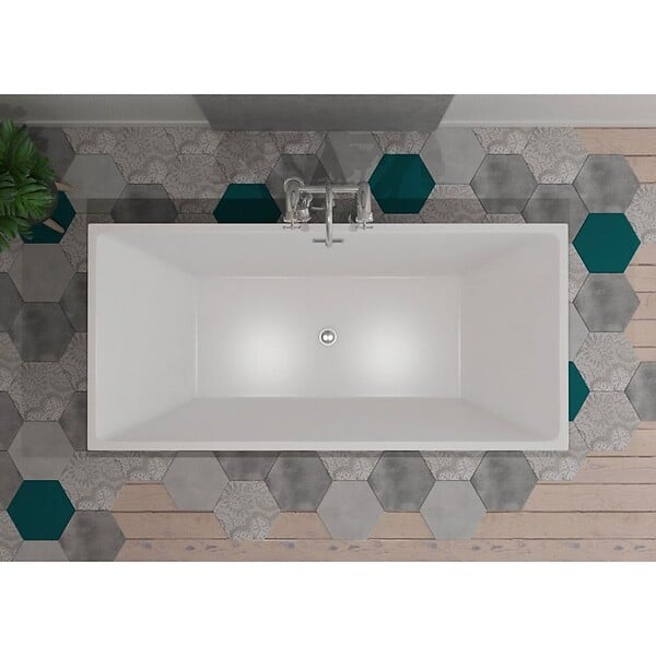 DISTRIBAIN - Baignoire îlot Luciana - 1700 x 800 x 600 mm - large