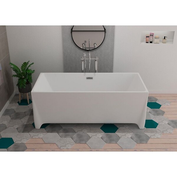 DISTRIBAIN - Baignoire îlot Frontera - 1700 x 800 x 630 mm - large