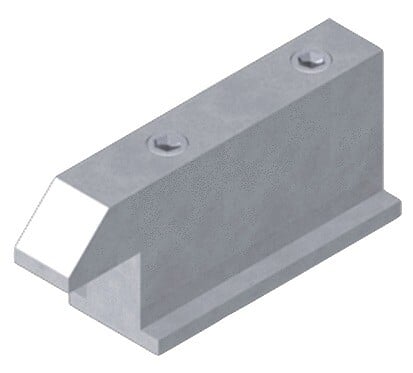 LA CROISEE DS - GACHE LAQ BLC RAL9010 - large