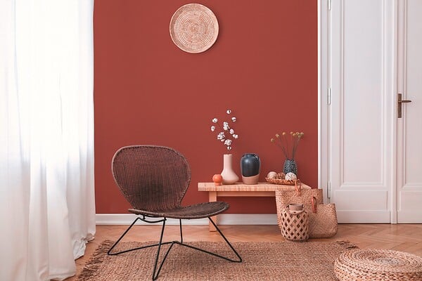 AS CREATION - Uni around terracotta - large