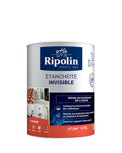 RIPOLIN - Etanchéité multi-usages - Invisible - 0.75L - large
